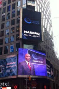 Alumnus Rings NASDAQ Opening Bell