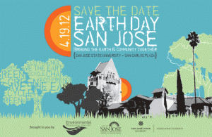 Earth Day San Jose postcard