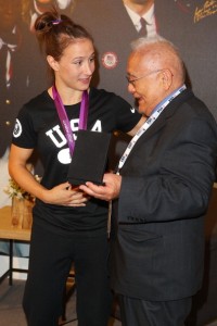 With Judo Legend Yosh Uchida as Her Coach, Fellow Spartan Marti Malloy Wins Bronze at London Olympics