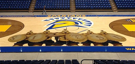 SJSU Basketball Court