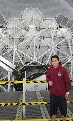 Richard Vo, a recent graduate of SJSU, had a discovery he made as an undergraduate published in a journal of astrophysics in Summer 2015.
