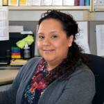Sarah Arreola works full-time in the Connie L. Lurie College of Education while she completes an master's of public administration.