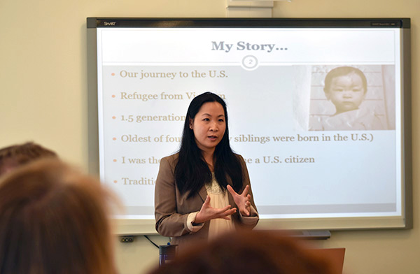 Dr. Van Ta Park shares her background as a Vietnamese refugee and the role of personal connection in improving resources for dementia caregivers.