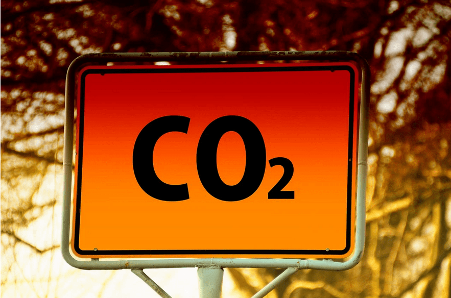 CO2 sign