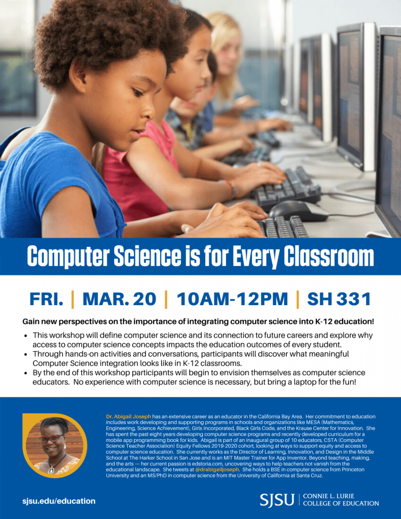 Computer Science is for Every Classroom - 3.20
