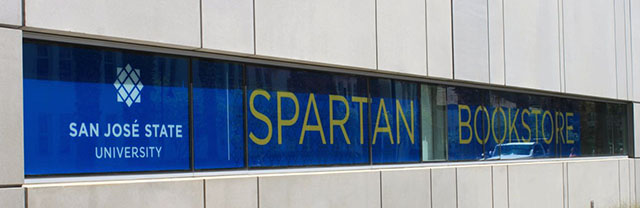 Spartan Bookstore temporary location
