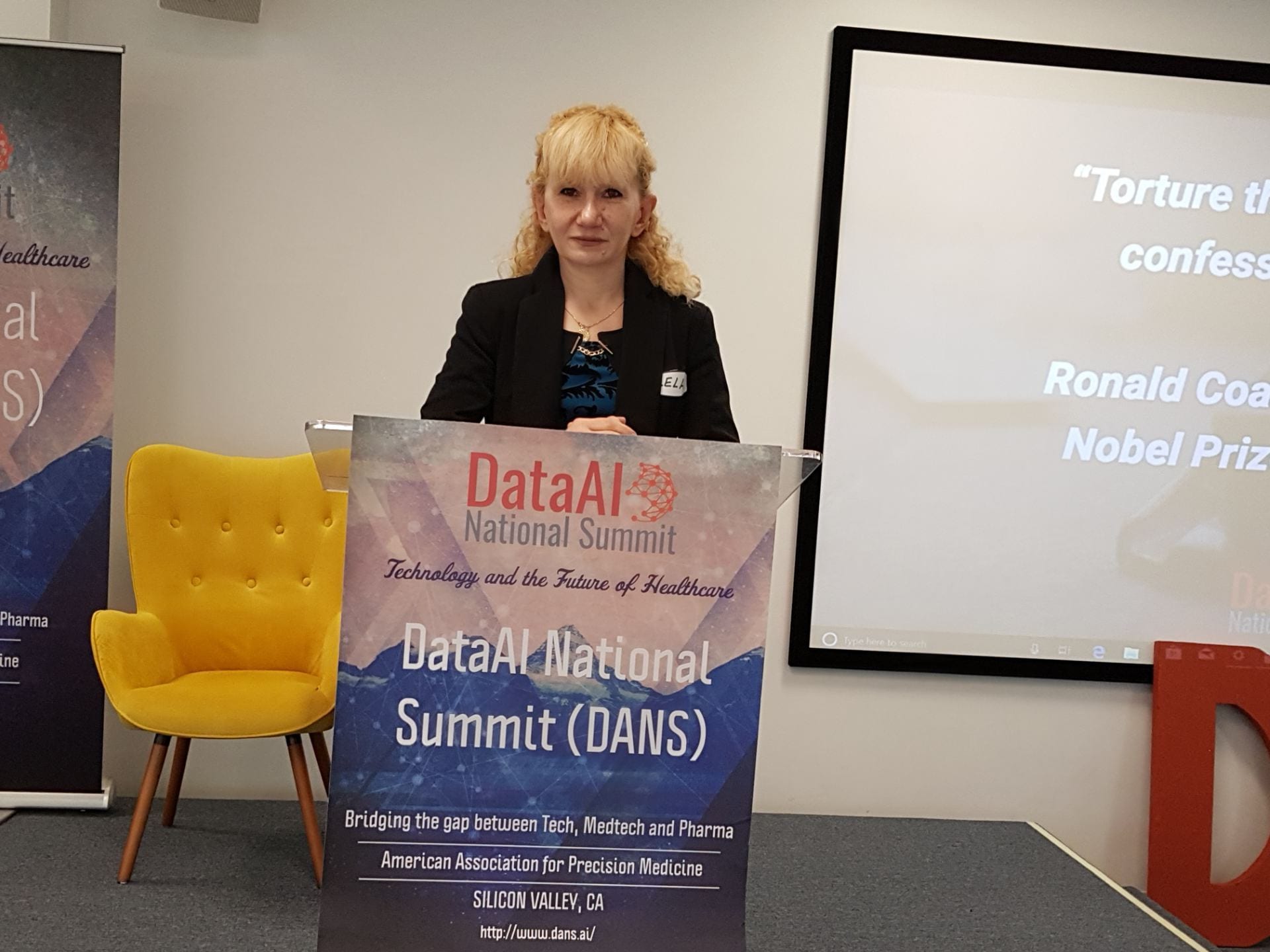 Lela Mirtskhulava was a featured speaker at DataAI National Summit (DANS), Silicon Valley organized by American Association of Precision Medicine and presented the results of the project she has been working since arriving at San Jose State as a Fulbright Scholar.
