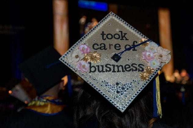Diverse Issues in Higher Education named SJSU a top producer of Asian American graduates; the university ranked #1 for most business administration, management and operations graduates. Photo by David Schmitz