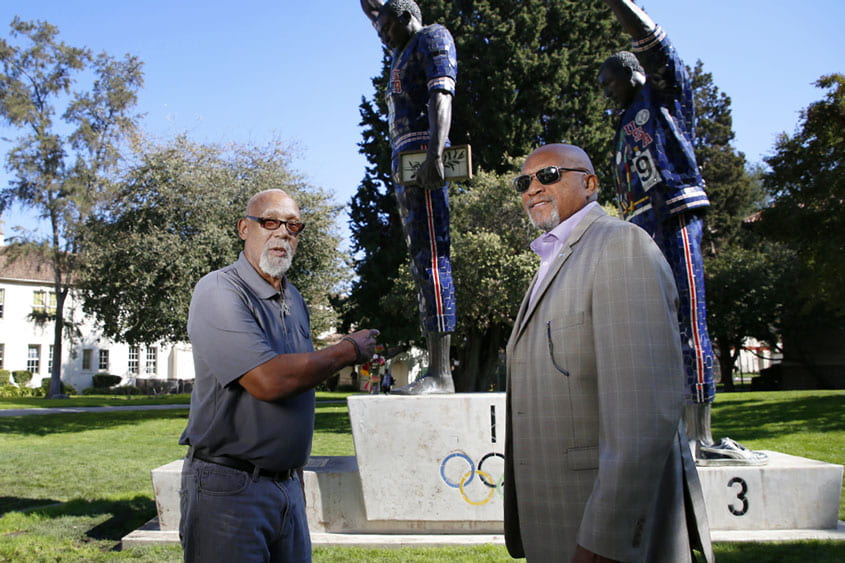 Alumni Tommie Smith and John Carlos Inducted into U.S. Olympic and Paralympic Hall of Fame | SJSU NewsCenter