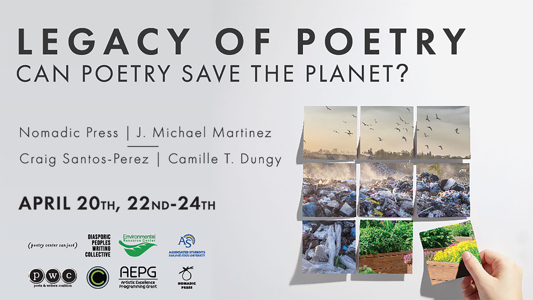 Legacy of Poetry, Can Poetry Save The Planet?