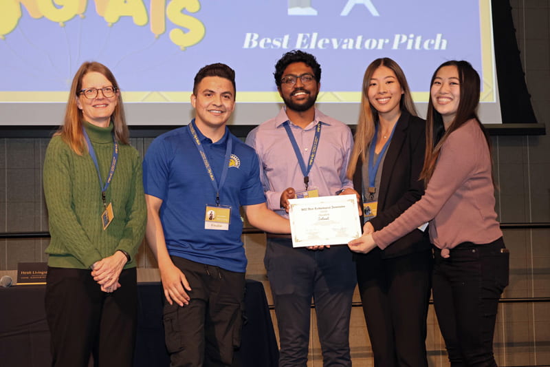 Best Technological Innovation Award (tied for first) – Team Solumi at SVIC