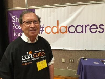 Manuel Bettencourt with CDA Cares