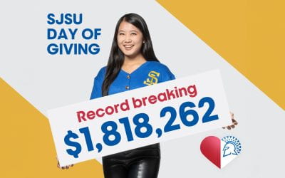 SJSU Receives Nearly $2 Million in Record-breaking Share Your Spartan Heart Giving Campaign