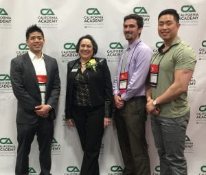 SJSU Students with current Academy of Nutrition and Dietetics President, Lucille Beseler.