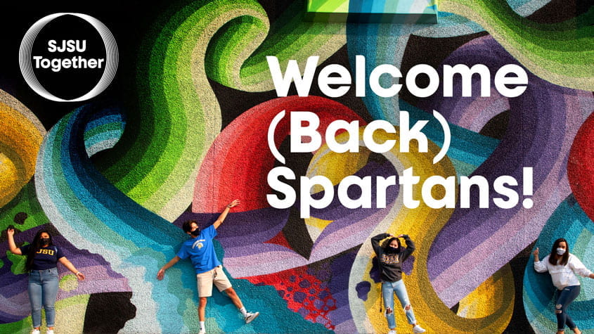 Welcome (Back) Spartans banner