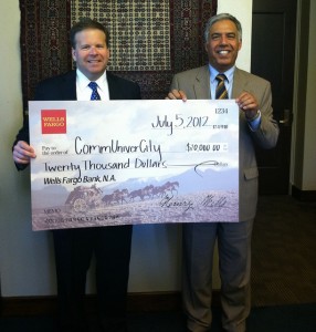 CommUniverCity San Jose Receives $20,000 Gift from Wells Fargo