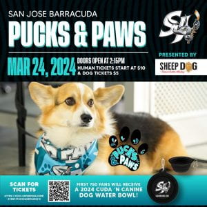Puck and Paws announcement